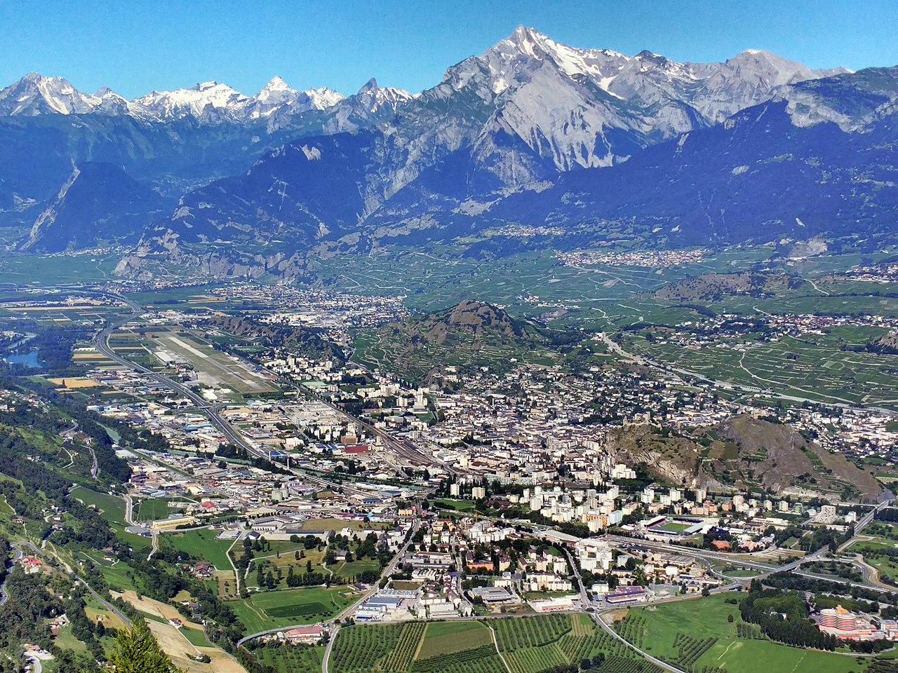 Sion, capitale du Valais
